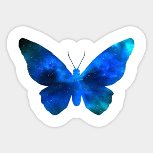 Space Butterfly Sticker